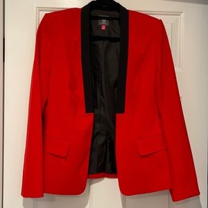 Vince Camuto Red Blazer Size 6